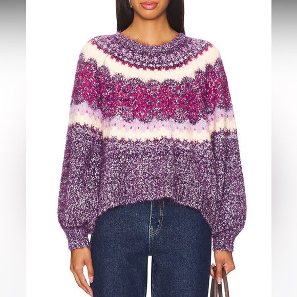 Free People Festive Frost Sweater, XS - Picture 4 of 9